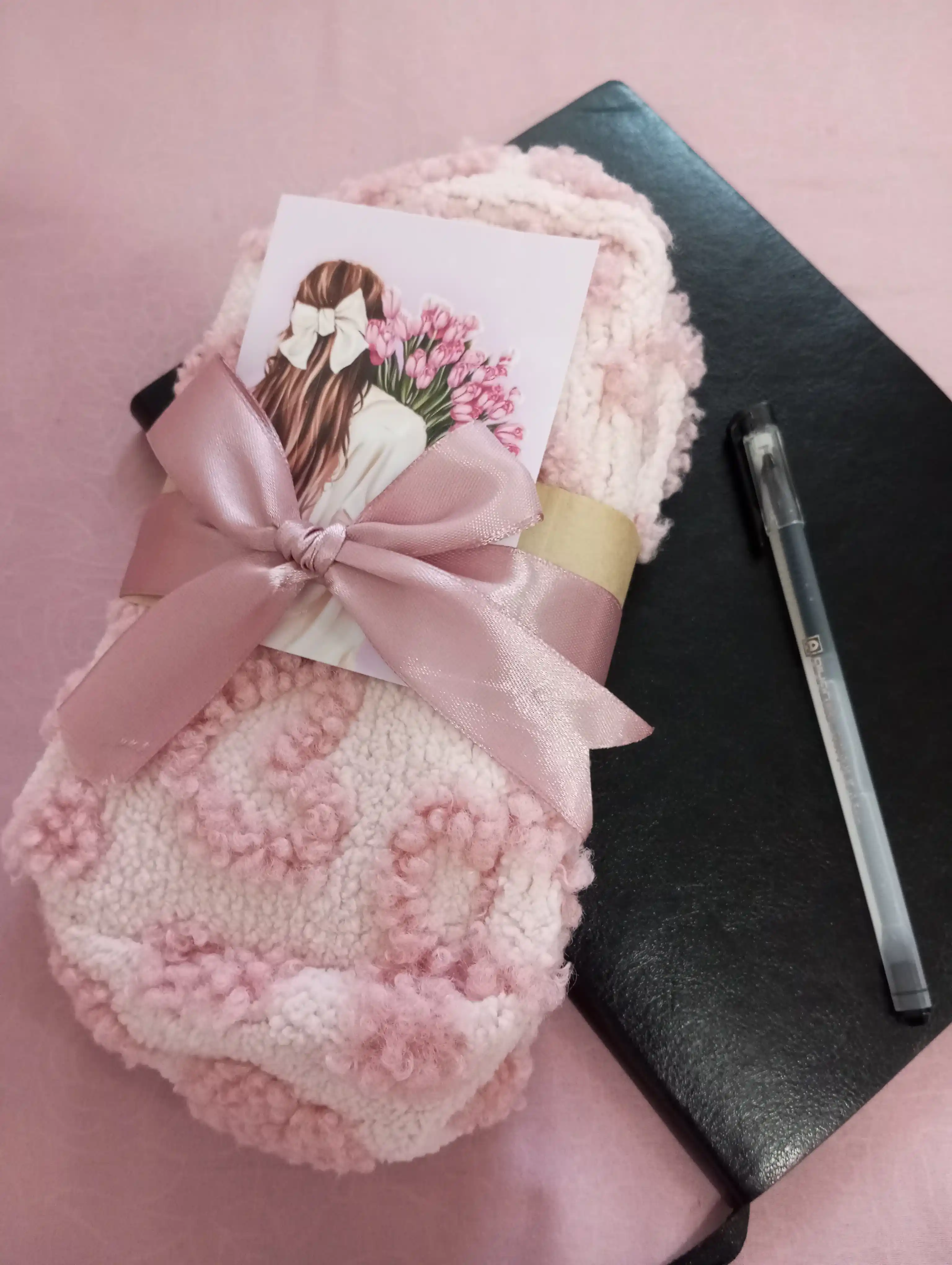 Kosmetik sumka ayollar va qizlar uchun, yurakchali, 3 xil rangda