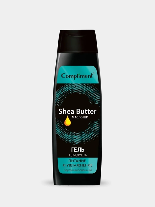 Dush uchun gel, Compliment gel dlya dush parfyumlangan, SLS va silikonlarsiz, 400 ml