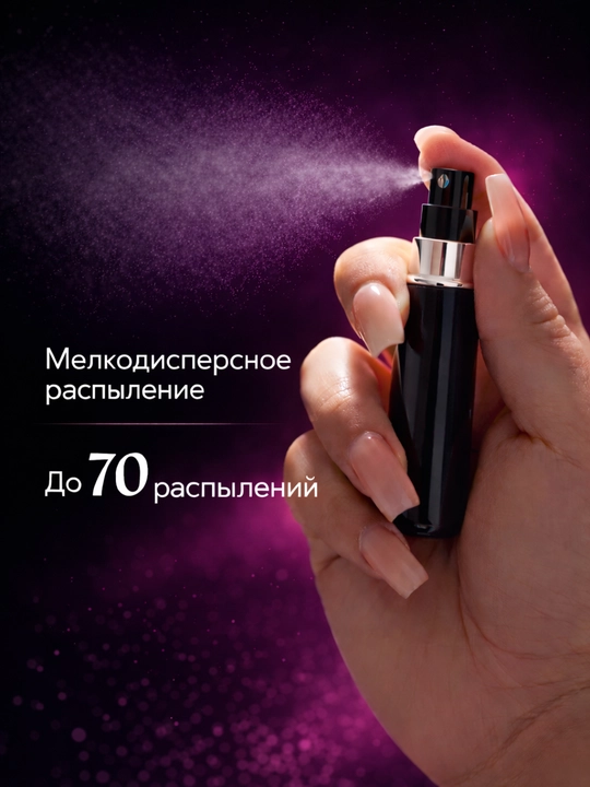 Atir uchun atomayzer, 5 ml, mini flakon, ko‘p marta ishlatiladigan, yo‘l uchun