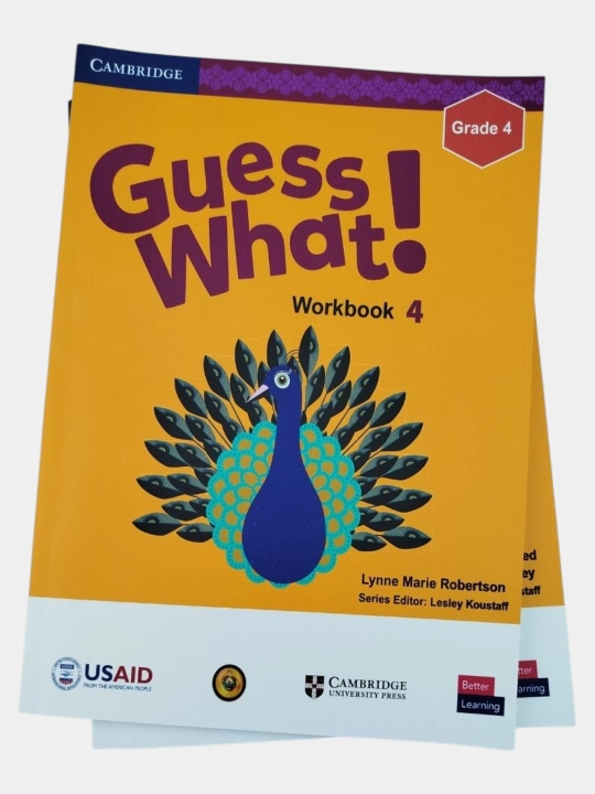 Учебник английского языка Cambridge "Guess What!"  Рабочая и учебная тетради 1-6 - 