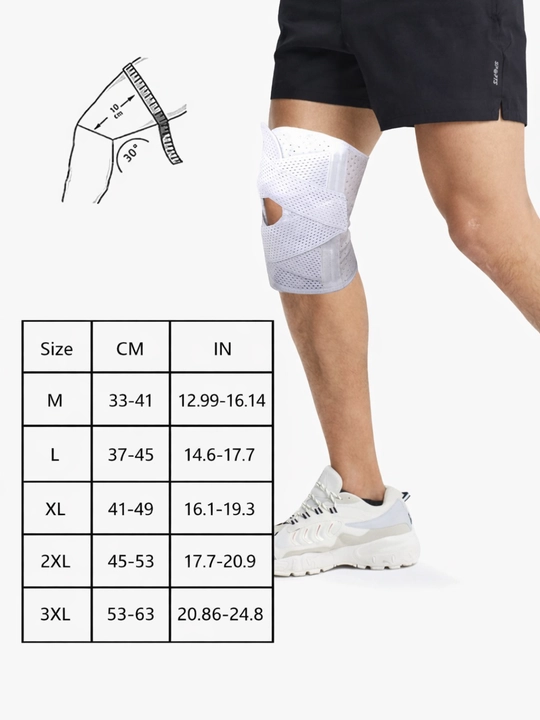 Tasmali sport tizzaband, tizza uchun elastik bandaj, ortopedik, bo‘g‘imlar uchun