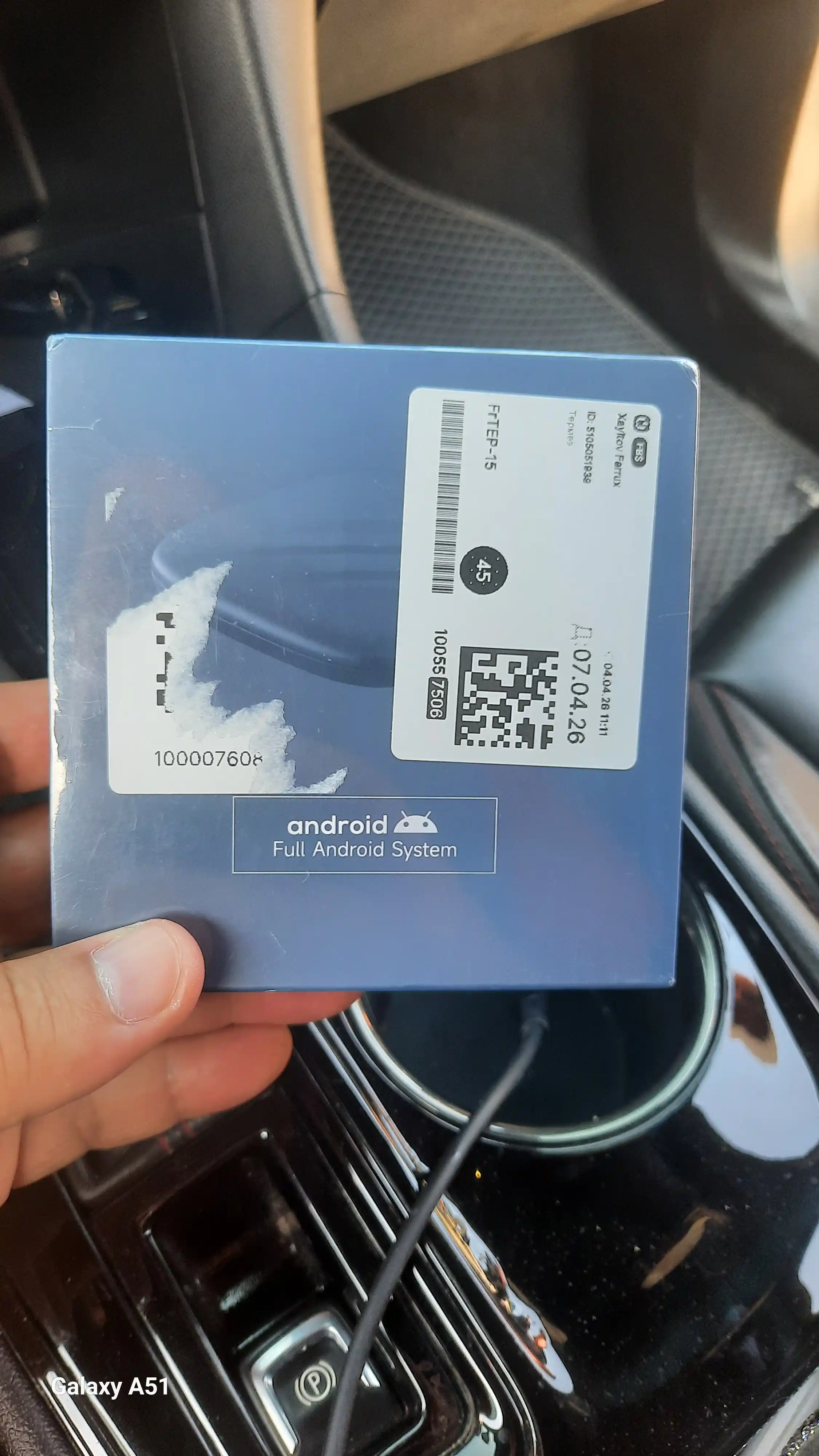 Carplay Ai Box avtomobil monitori uchun Android 4/64, 8/128