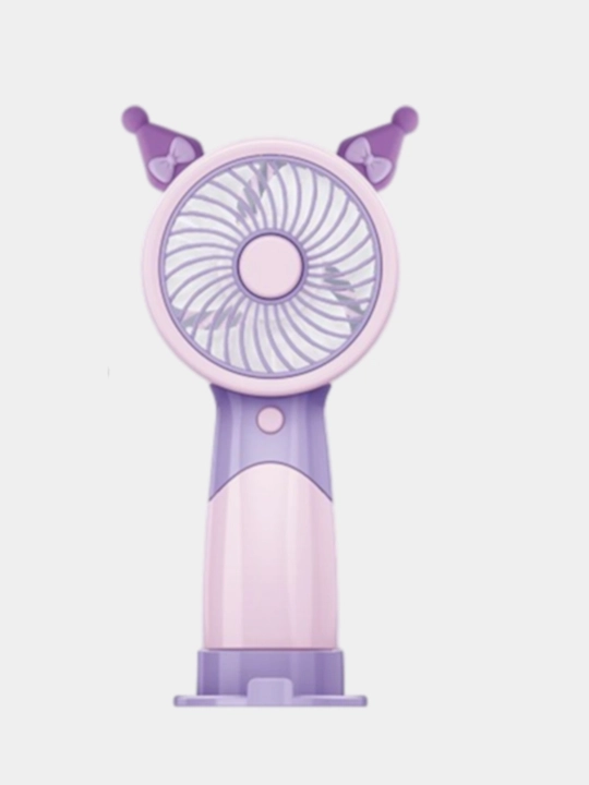Mini ventilyator, USB quvvatlagich va taglik, 2 tasi 1 da - 