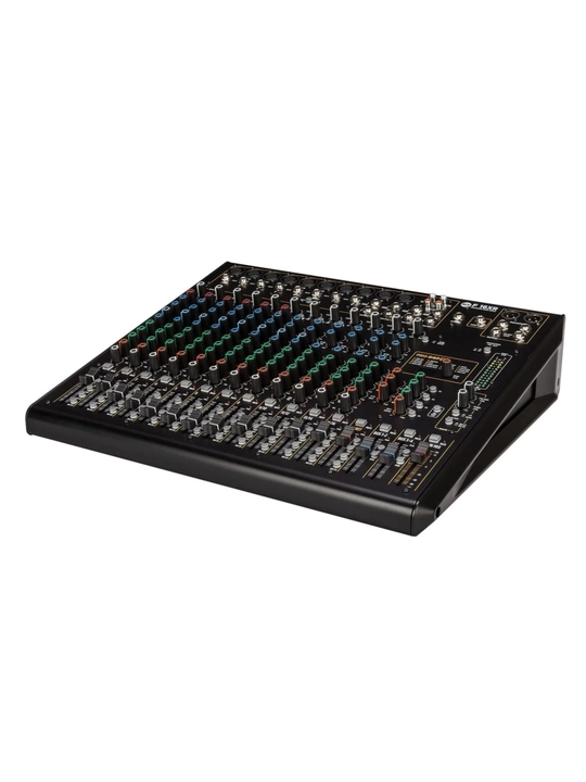 RCF F 16XR miksher pulti, effektlar va USB interfeysi bilan