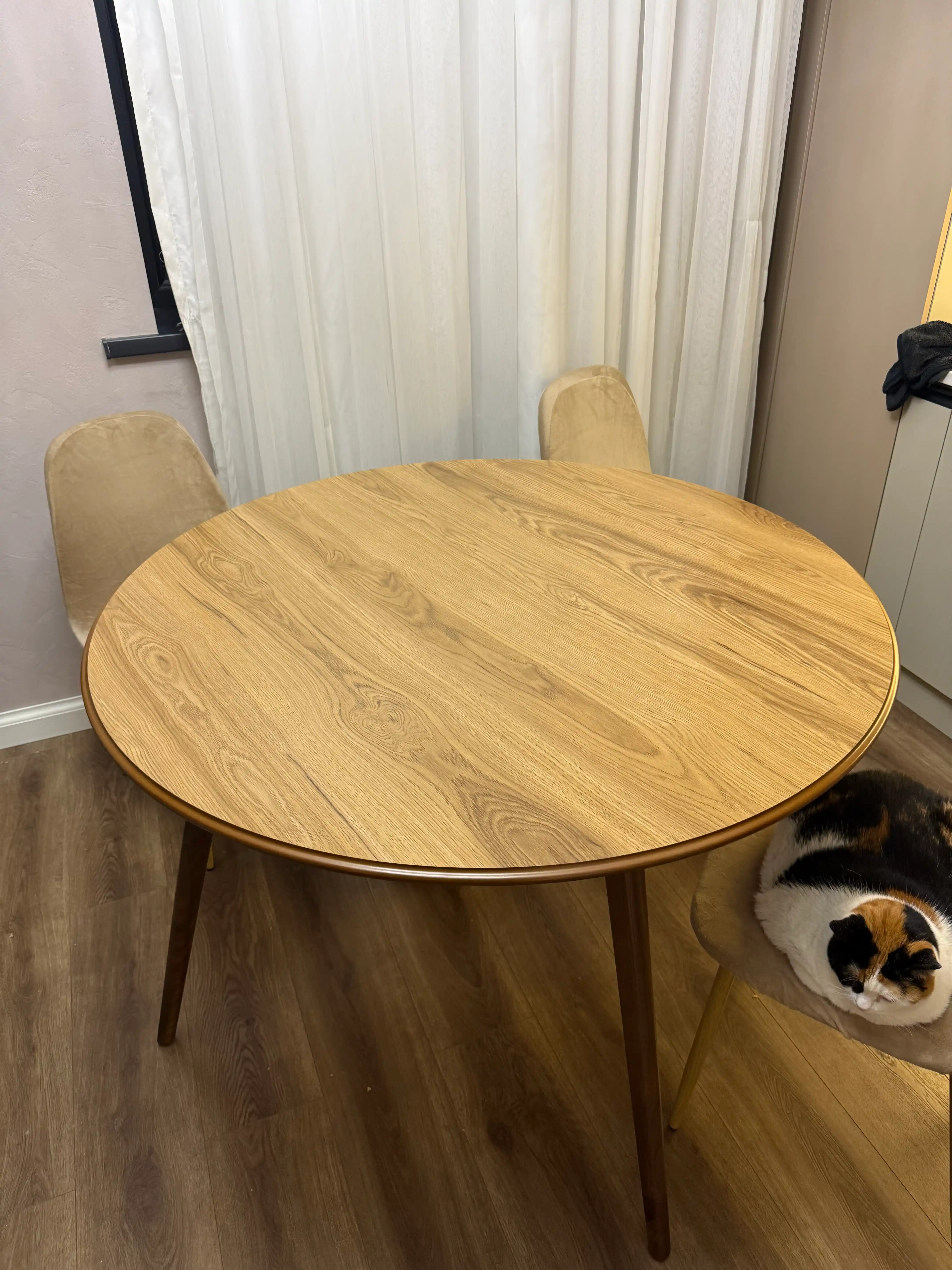 Стол кухонный круглый Вега Woodline