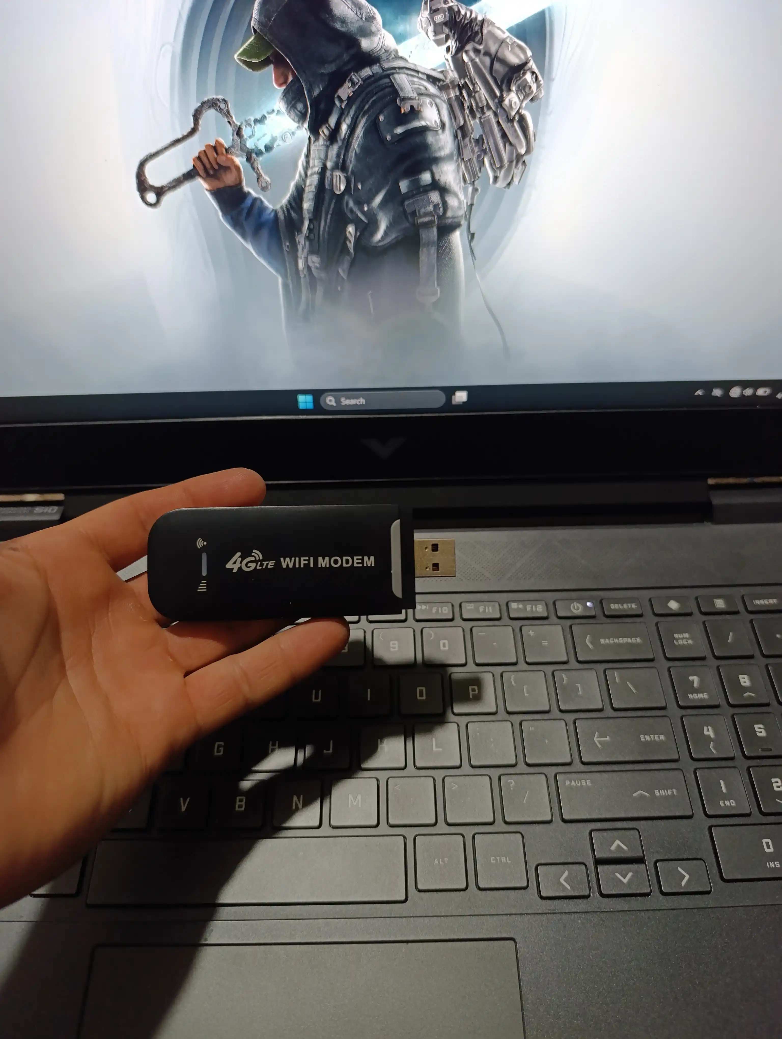 USB Modem 4G LTE adapter Wi-Fi Sim-kartali, ulanish nuqtasi, Hotspot