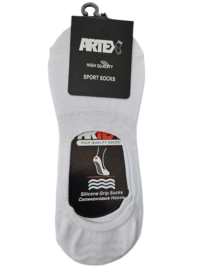 Artex izli sport paypoqlari, silikon mahkamlagich bilan - 