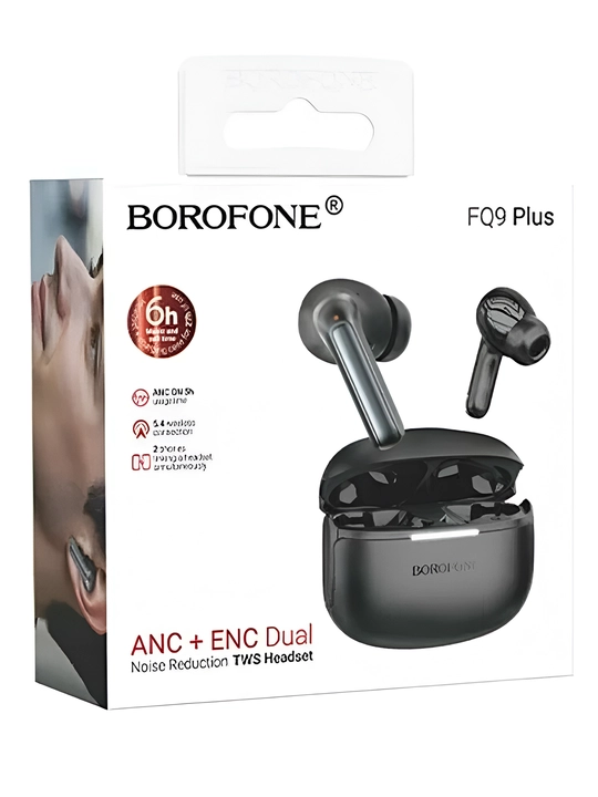 Simsiz quloqchin Borofone Bluetooth 5.3 HD ovoz sensor boshqaruv Android iOs