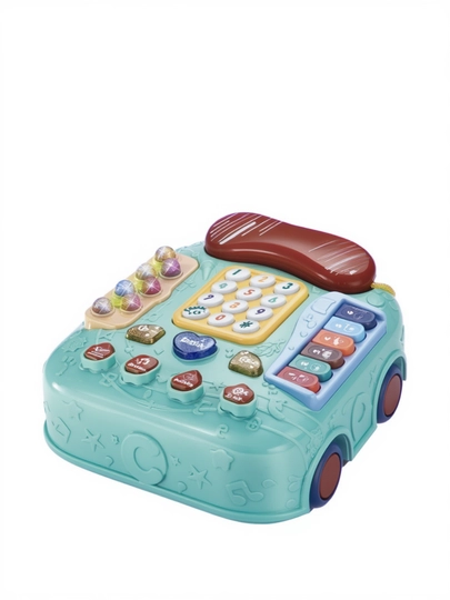 Музыкальный игрушечный телефон для детей — TRTOYS-TELCAR1-МЕНТОЛ