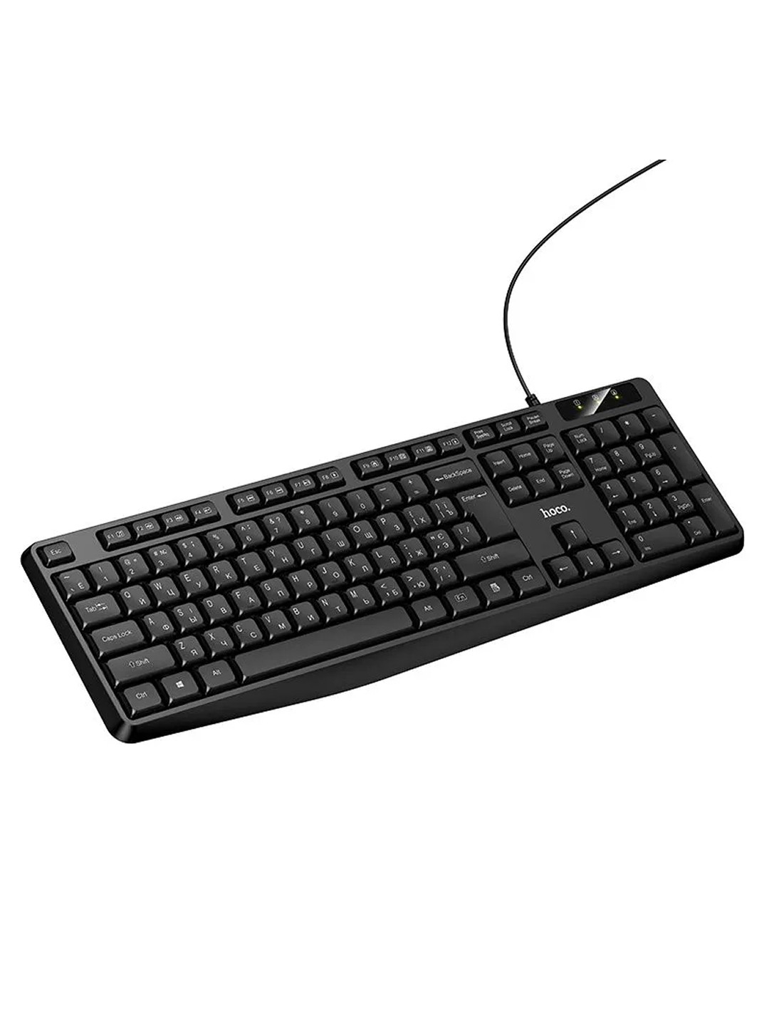 Клавиатура HOCO GM60, 104 клавиши, мембранная, проводная для ПК и Mac