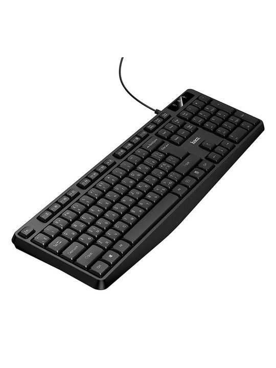 Клавиатура HOCO GM60, 104 клавиши, мембранная, проводная для ПК и Mac