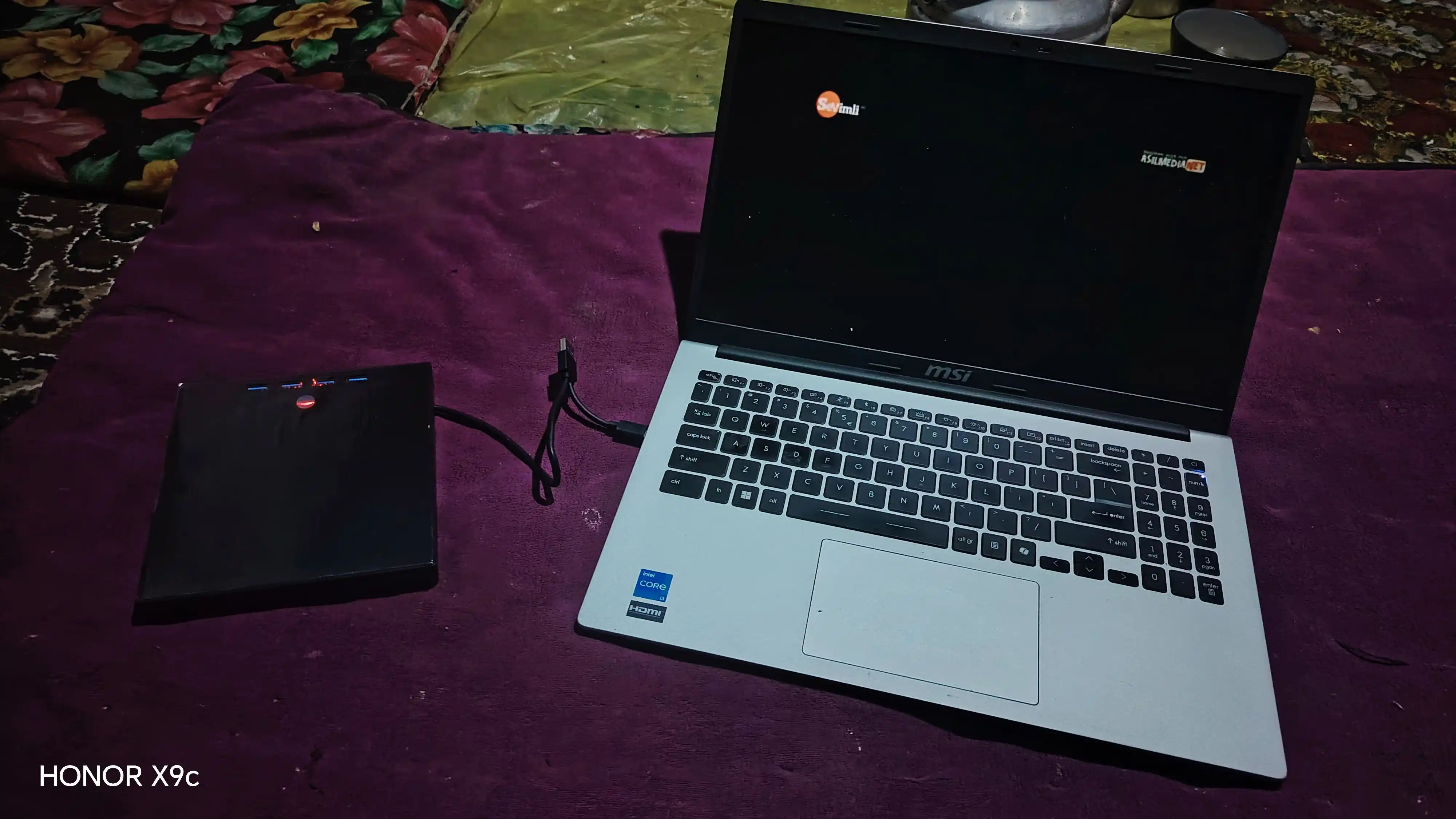 Tashqi DVD RW USB 3.0 Type-C, optik privod, noutbuklar va kompyuterlar uchun