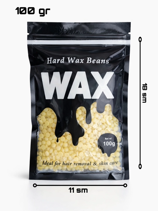 Твердые гранулы WAX безболезненная дезактивация в домашних условиях салонный уровень HARD WAX 100г
