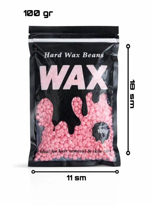 Твердые гранулы WAX безболезненная дезактивация в домашних условиях салонный уровень HARD WAX 100г