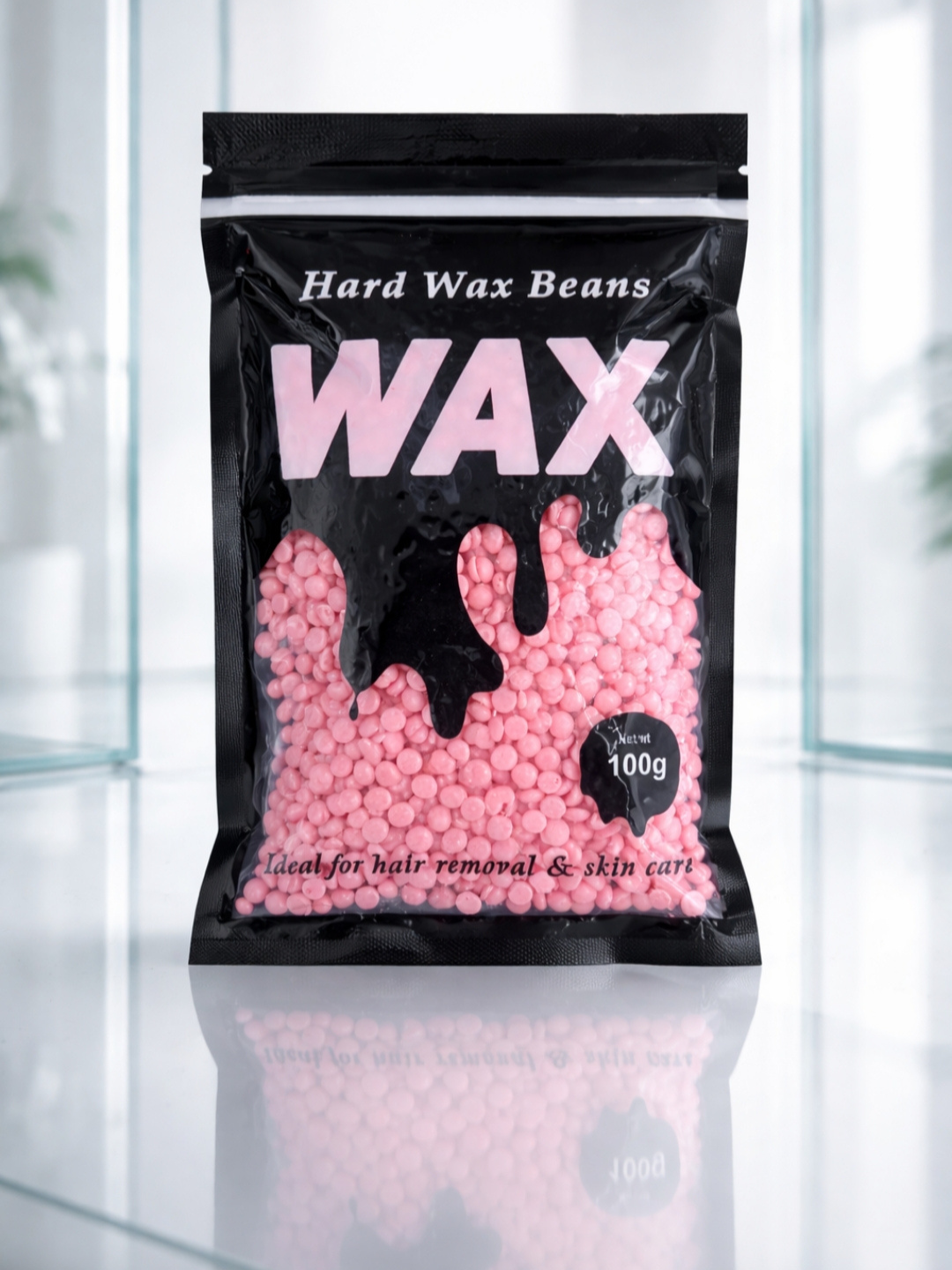Твердые гранулы WAX безболезненная дезактивация в домашних условиях салонный уровень HARD WAX 100г - 