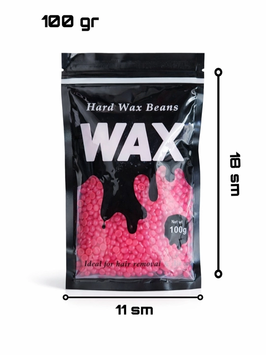 Твердые гранулы WAX безболезненная дезактивация в домашних условиях салонный уровень HARD WAX 100г