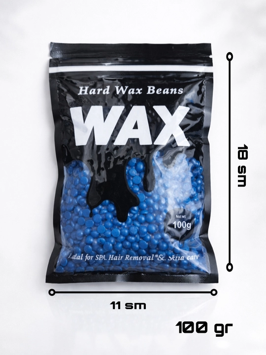 Твердые гранулы WAX безболезненная дезактивация в домашних условиях салонный уровень HARD WAX 100г