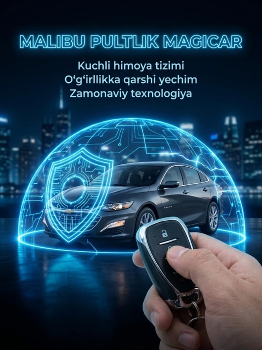 MAGICAR Malibu пультовая сигнализация дистанционное управление открытие дверей и багажника - 