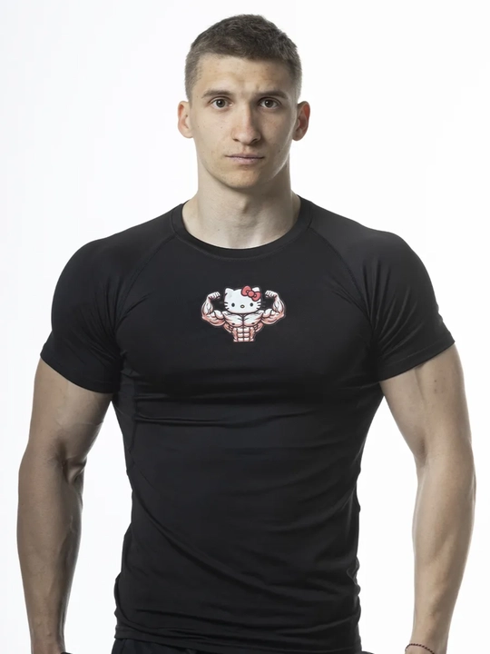Kompression futbolka, sport, rashgard, erkaklar uchun, fitnes uchun