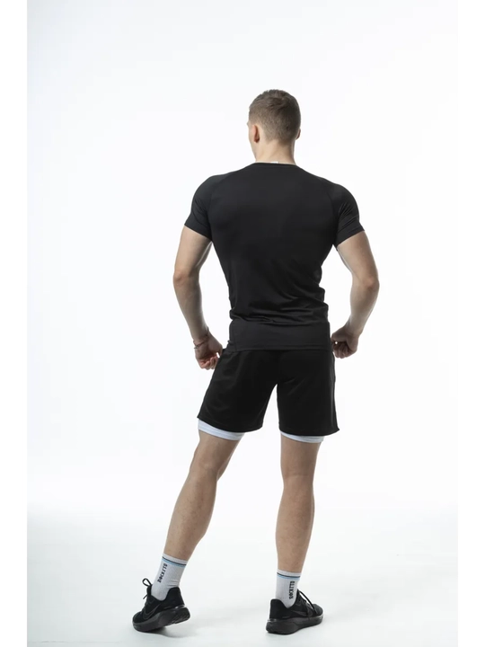 Kompression futbolka, sport, rashgard, erkaklar uchun, fitnes uchun