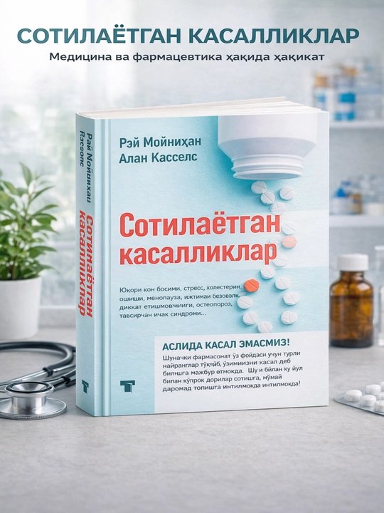 "Продаваемые болезни" книга Рэй Мойнихан Алан Касселс медицина - 