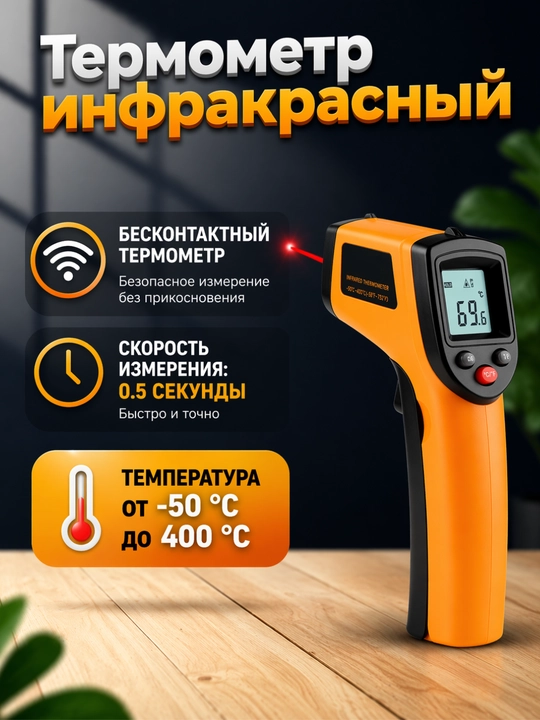 Термометр инфракрасный - 