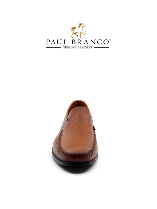 Летние мокасины из натуральной кожи, лоферы, туфли повеседние, Paul Branco 83064