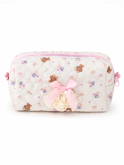 Набор косметичек трёх видов, косметичка Hello kitty — LUNEW-KOSMETICHKA-ФУКСИЯ