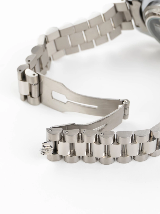 Erkaklar soati Rolex uslubida AAA kopiya – avtomatik mexanizm, open heart dizayn