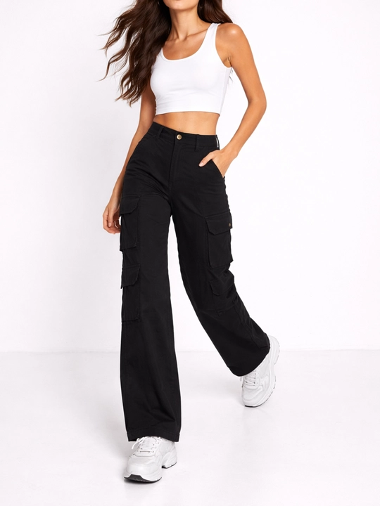 Ayollar baggy jinsi oversize Y2K, keng jinsi baland bel, moda keng shim paxta