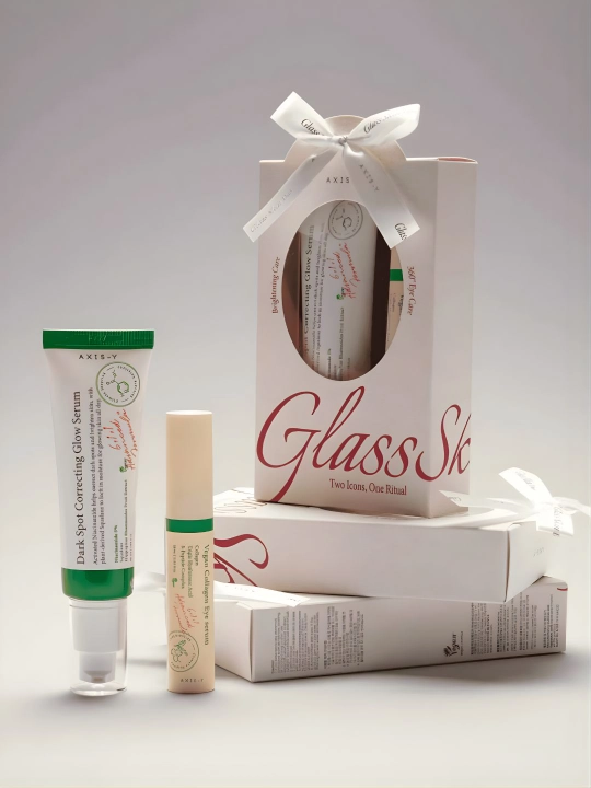 AXIS-Y Glass Skin Duo – Для сияющей, гладкой и увлажнённой кожи 2 в 1 - 