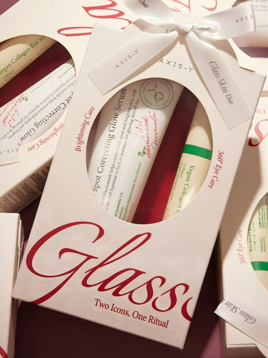 AXIS-Y Glass Skin Duo – Для сияющей, гладкой и увлажнённой кожи 2 в 1