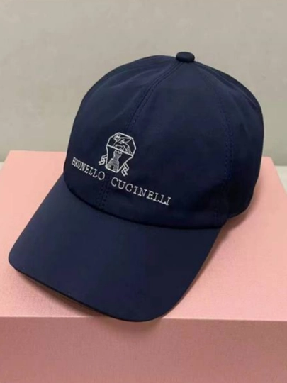 Кепка Brunello Cucinelli, бейсболка унисекс, минималистичный дизайн