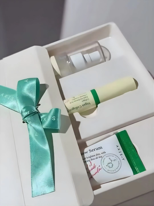AXIS-Y Glow Your Own Way Set – набор для сияния и увлажнения кожи 4 в 1