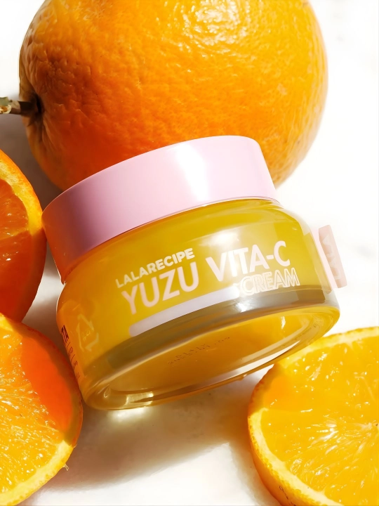 Lalarecipe Yuzu Vita-C Cream – осветляющий и увлажняющий крем с витамином C - 