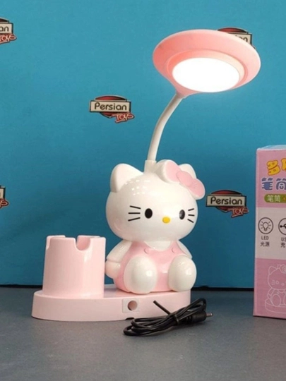 Лампа настольная, детский светильник, Hello kitty, Kuromi — KIDNUR-SVITILNIK3-КОНФЕТН