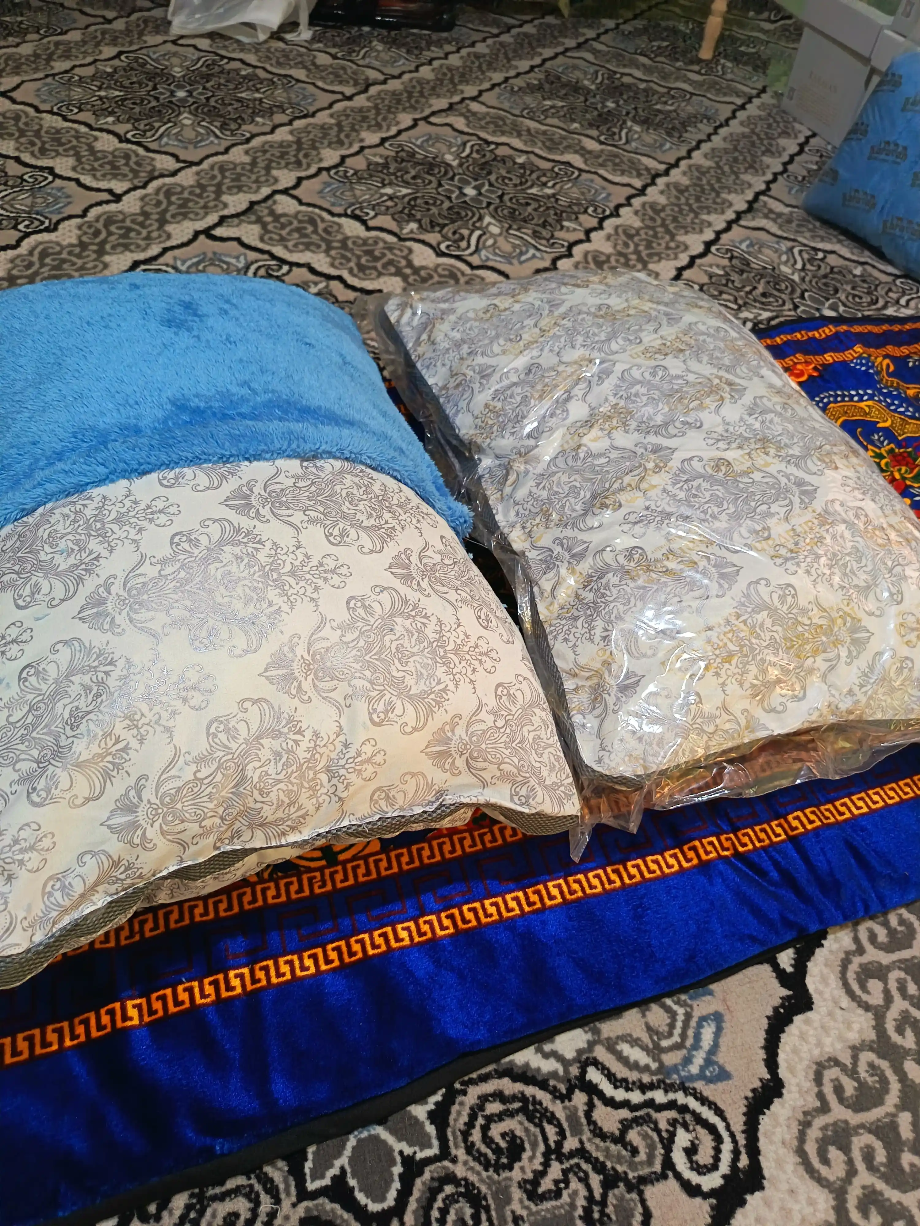 Ortopedik yostiq 50x70 — memory foam, bo'yin uchun, nafas oluvchi material, kattalar uchun