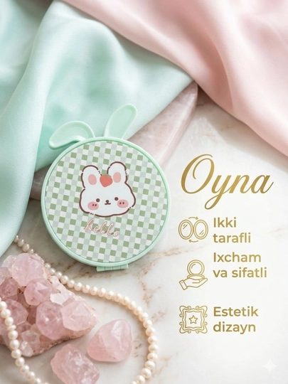 Эстетичные зеркала, зеркало в сумке, карманное зеркало, Pinterest — MSHOP26-OYNA-ЛАЙМ