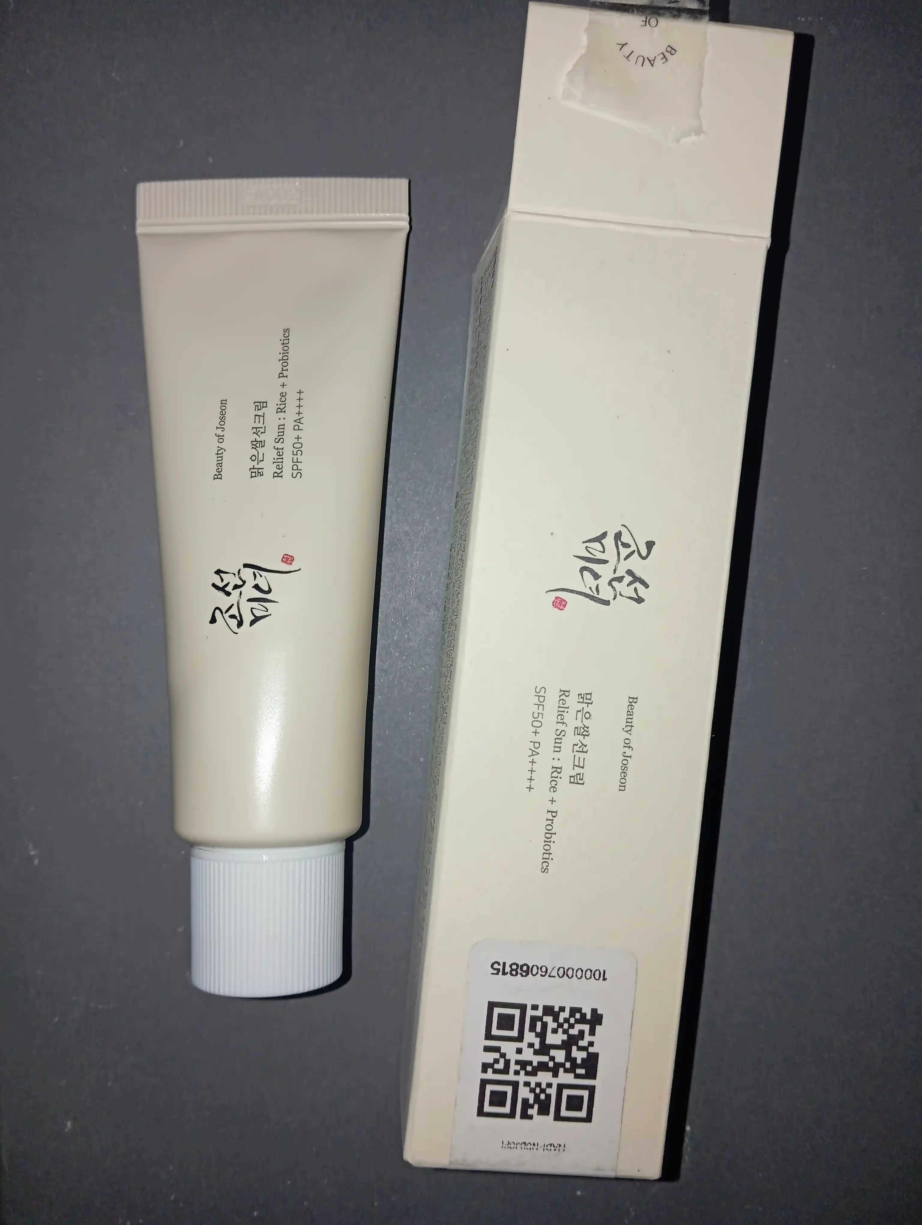 Quyoshdan himoya kremi Beauty of Joseon Relief Sun: Rice+Probiotics SPF 50+ PA++++, 50 ml