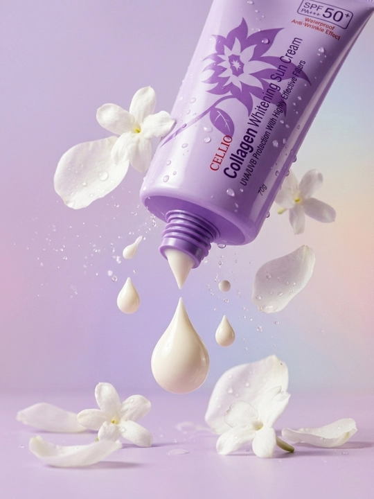 Солнцезащитный крем для лица SPF 50+ , увлажняющий и отбеливающий крем
