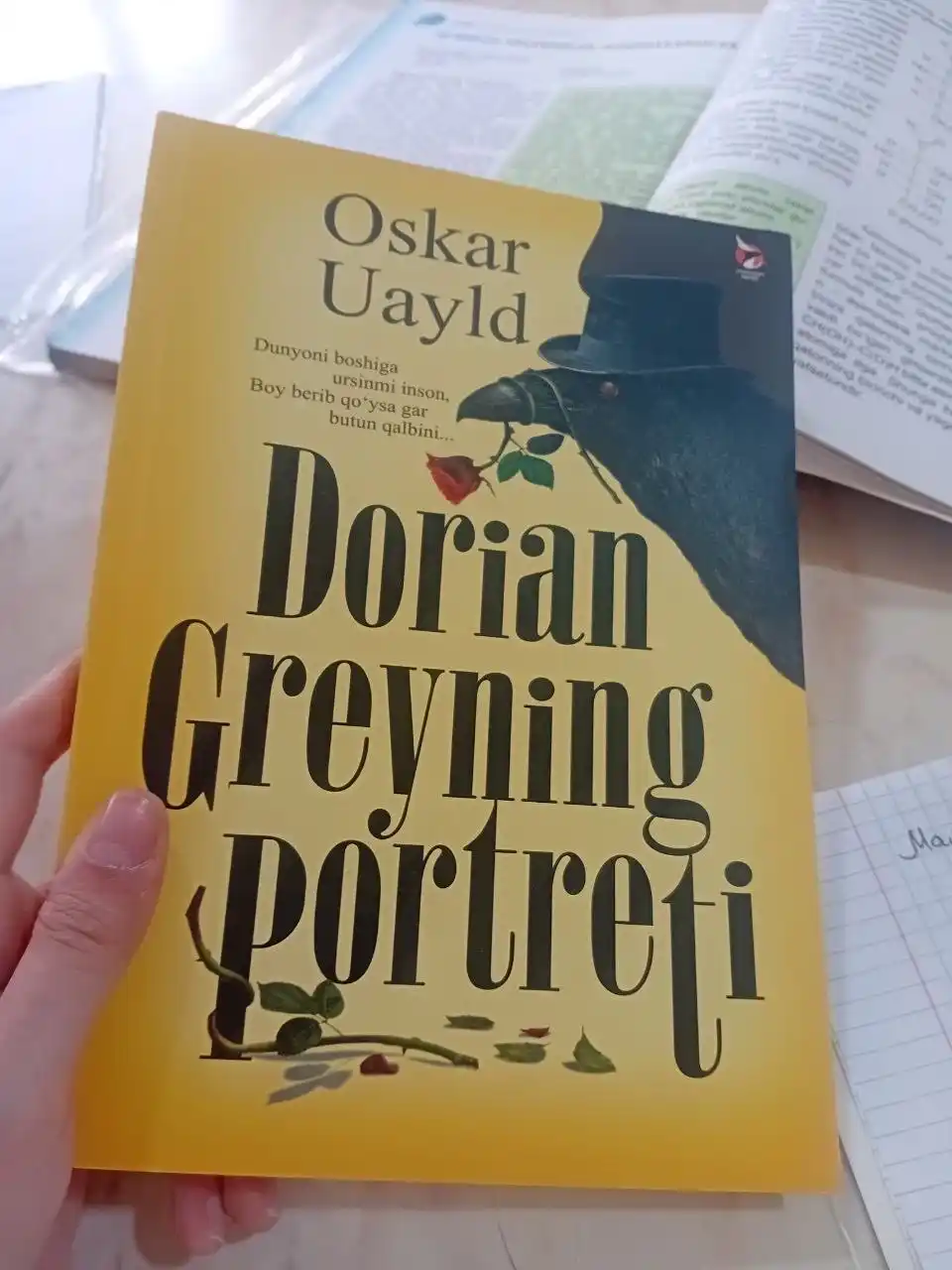 Дориан Грейнинг портрети, Оскар Уайлд, роман, адабиёт, Озод Шарафиддинов