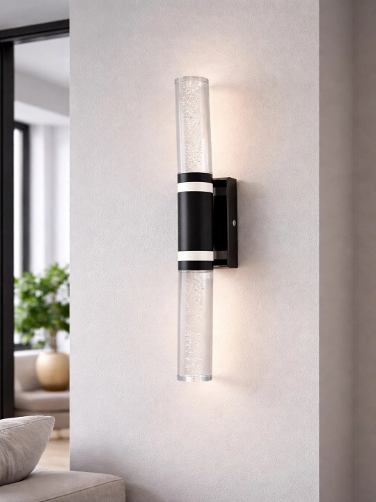 Minimalistik devor yoritgichi – dekorativ LED bra zamonaviy interyer uchun - 