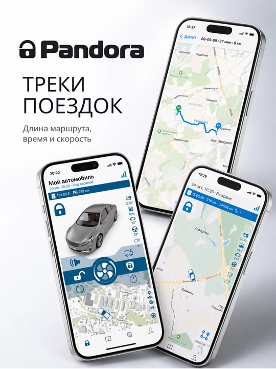 Автосигнализация Pandora VX-4G GPS V3