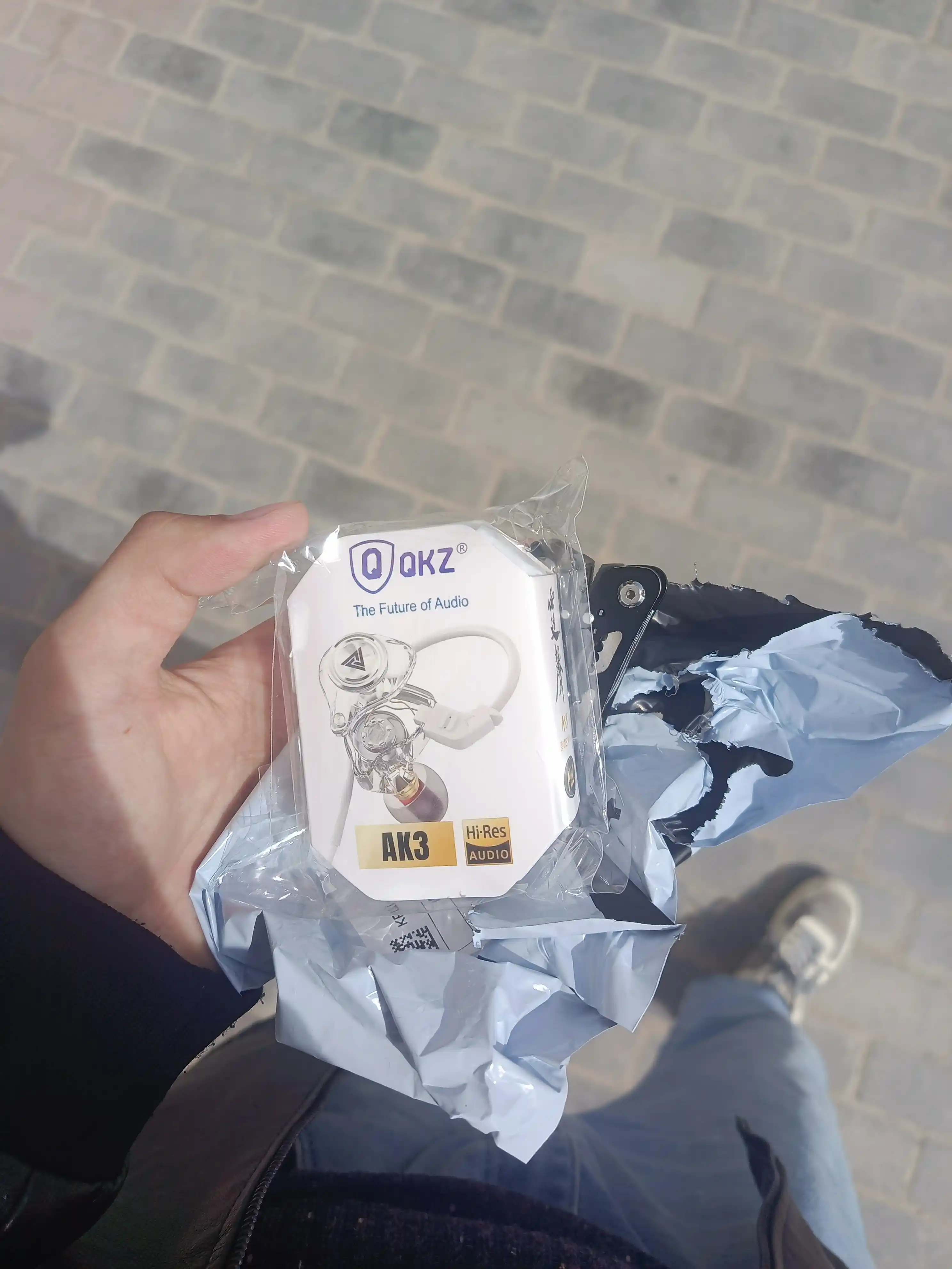 IEM simli minigarnituralar, musiqiy minigarnituralar, QKZ AK3 3.5 mm