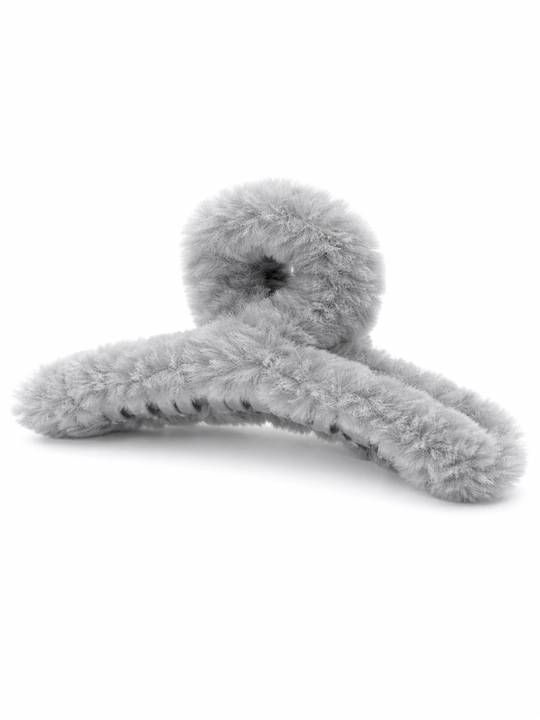 Soch uchun plush zakolka-krab - 