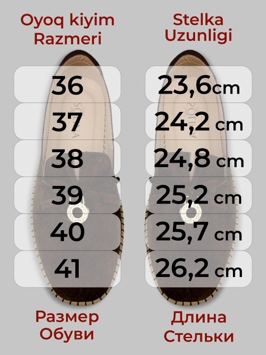 Ayollar uchun yoz - kuz mokasinlari, loferlar, tabiiy charm va zamsh, 36–41