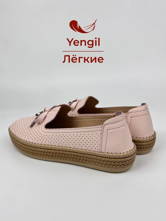 Ayollar uchun yoz - kuz mokasinlari, loferlar, tabiiy charm va zamsh, 36–41