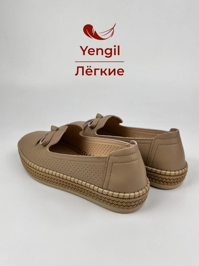 Ayollar uchun yoz - kuz mokasinlari, loferlar, tabiiy charm va zamsh, 36–41