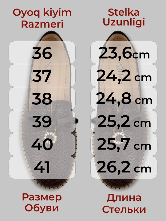 Ayollar uchun yoz - kuz mokasinlari, loferlar, tabiiy charm va zamsh, 36–41