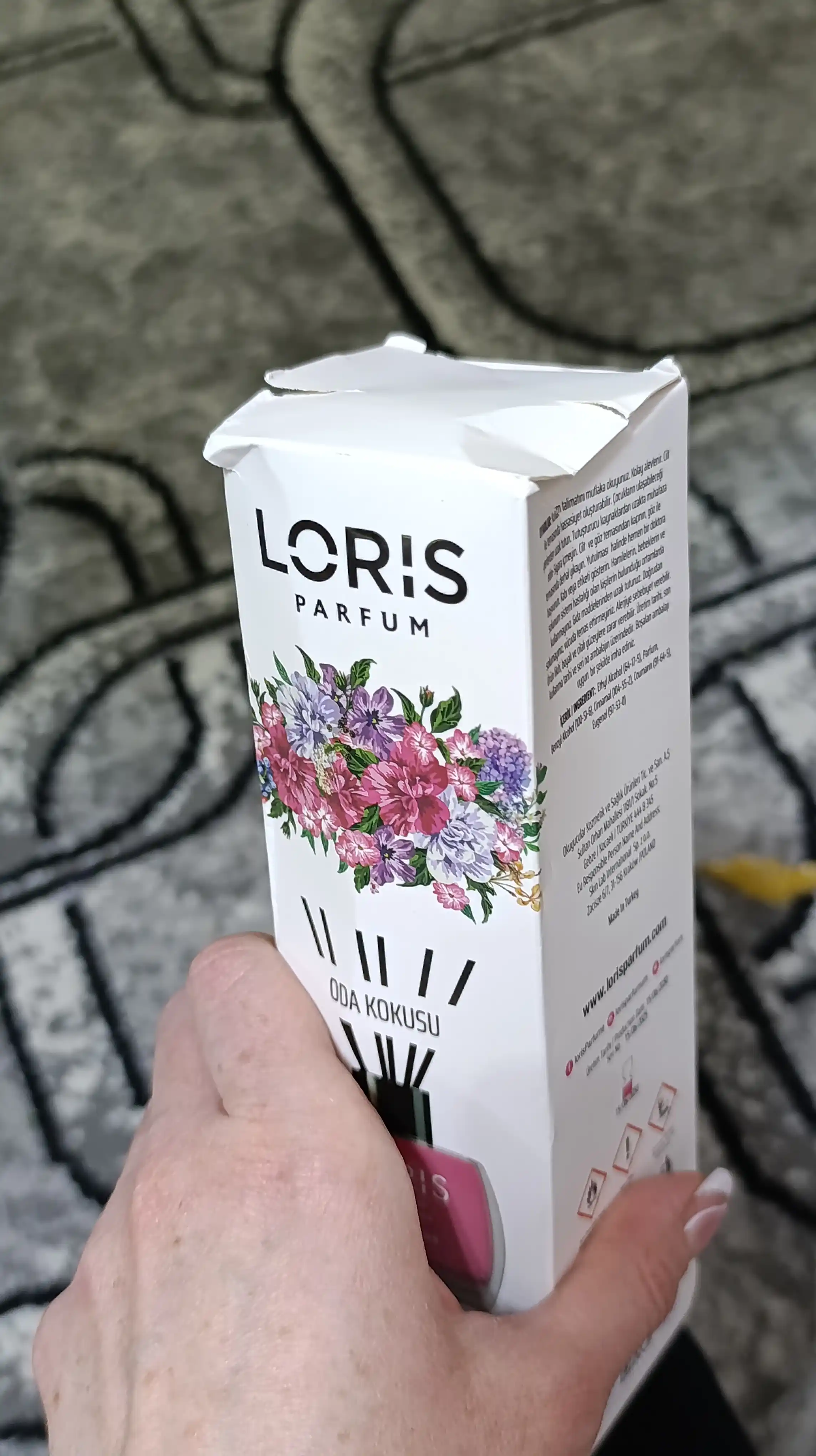 LORIS -  Ароматический диффузор с палочками для дома и офиса, освежитель воздуха